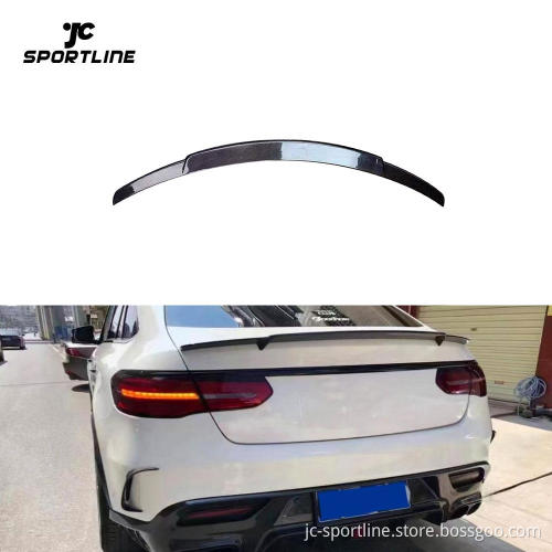 W166 Carbon Rear Spoiler Wing for Benz GLE-Class Coupe 2016-2019